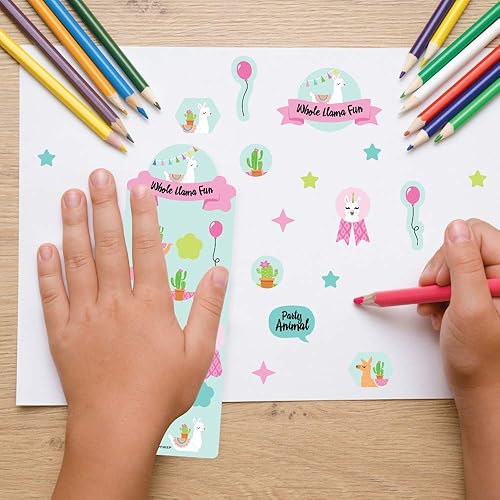 Miniatura 5 de Pegatinas con diseño de llama, 16 hojas, 256 pegatinas