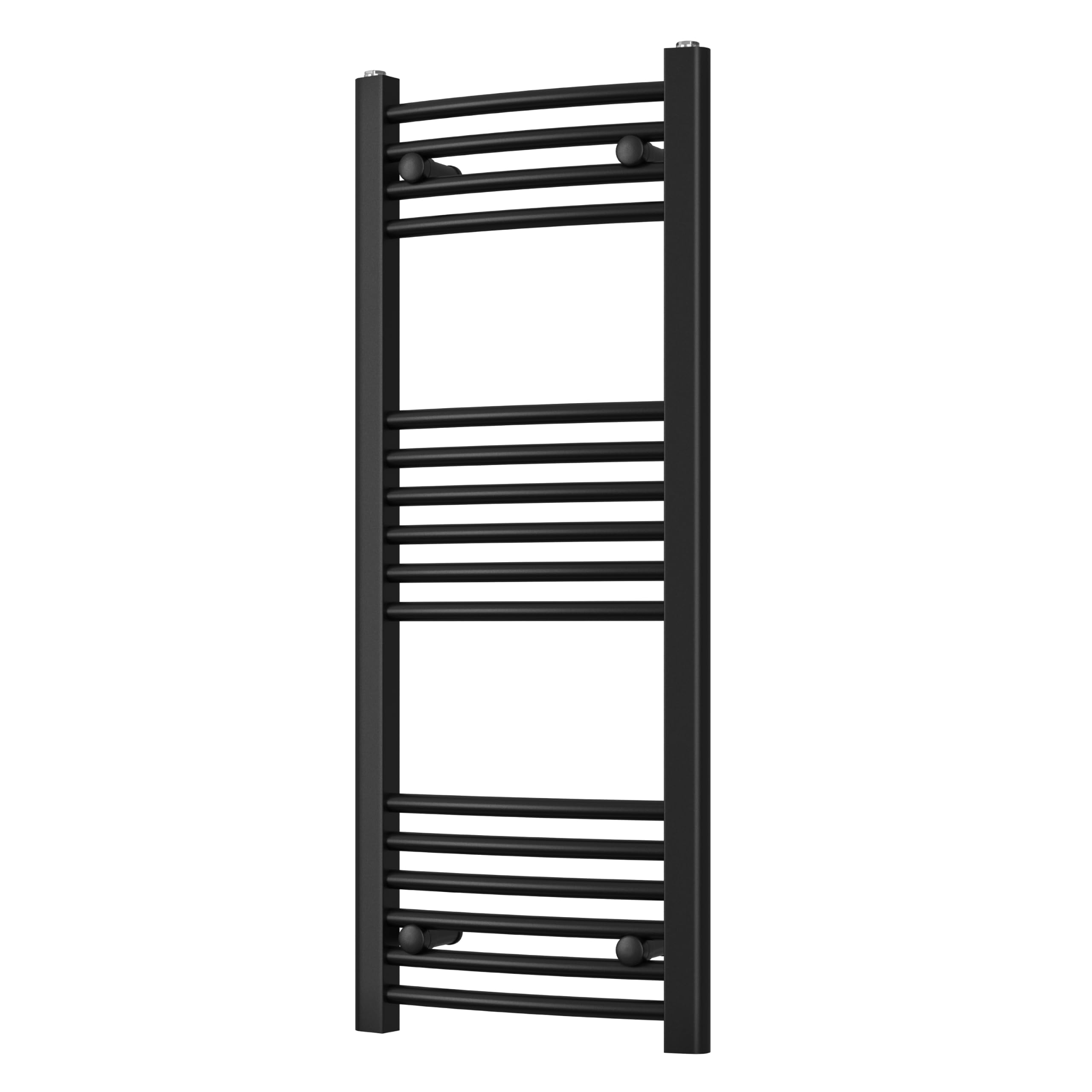UK Radiators Modern Curved Heated Towel Rail Radiator - Bathroom Warmer