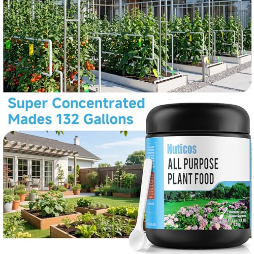 20-20-20 Balanced Water Soluble Fertilizer, for Indoor & Outdoor Plants, Vegetables, Fruits, Flowers & Garden Lawn Plant Food - Yields 132 Gallons (17.6 Ounces) — view 3