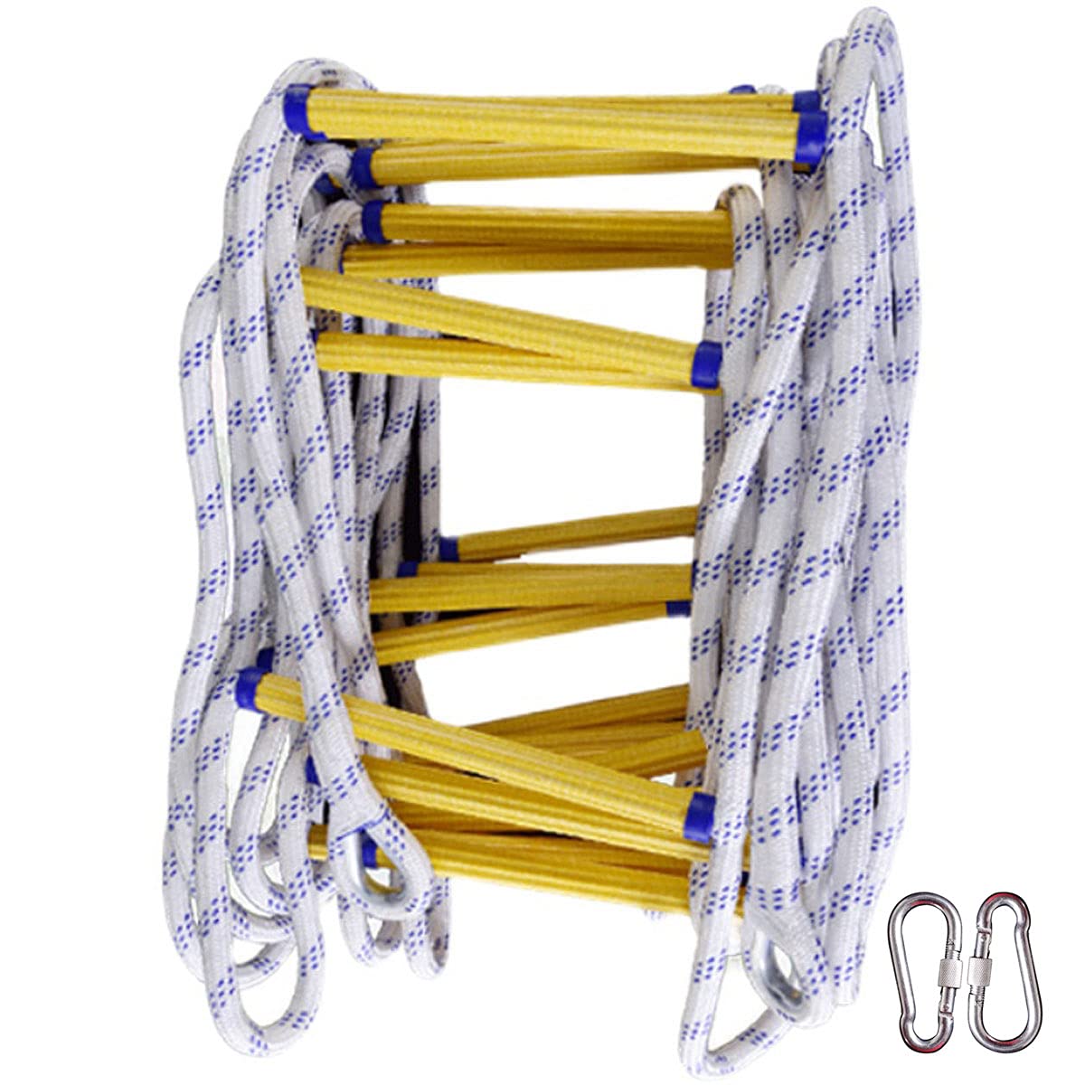 KFGISD, Adult Emergency Ladders with Hoofor Windows and Balcony/12M,Rope Ladder(8M)