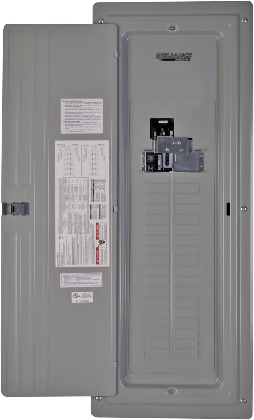 Reliance Controls Corporation TTV2010D Main Breaker Panel/Link