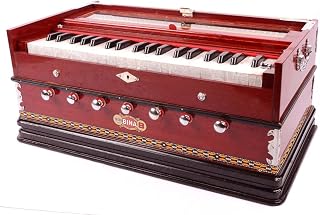 Harmonium by Aakrati Musicals, 3 1/4 octaves, 7 stops, 3 extra notes, Harmonium BINA no. 8