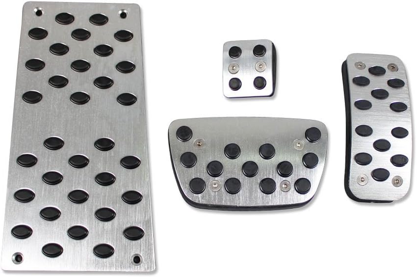 For Toyota Highlander 2013 2014 2015 2016 2017 2018 2019 Drill-Free Aluminum Foot Rest Fuel Accelerate Brake AT Pedals