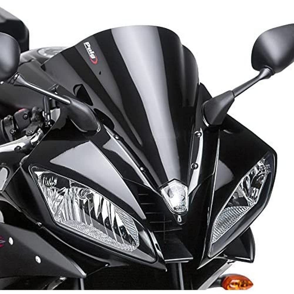 Puig Black Racing Screen Yamaha YZF R6 2006-2007