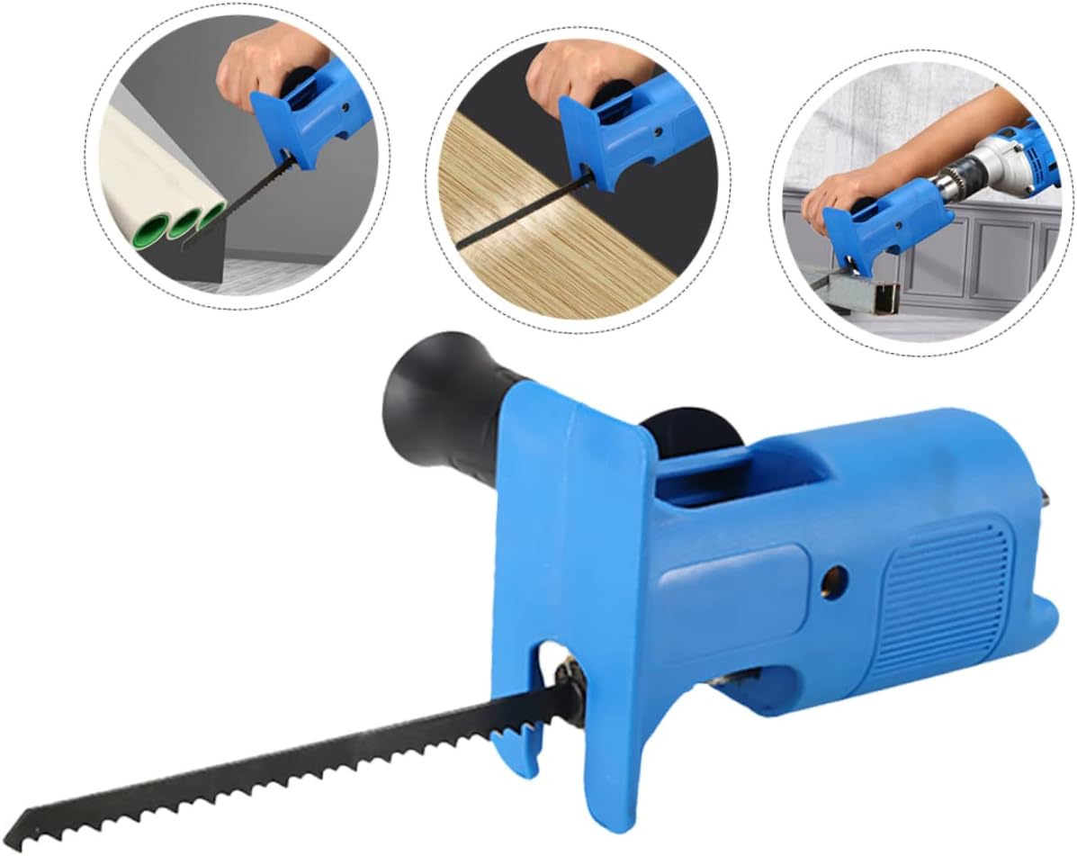 Outanaya Electric Drill Scroll Saw Adapter Modified Reciprocating Tool for Woodworking Easy Installation Durable Material for Cutting
