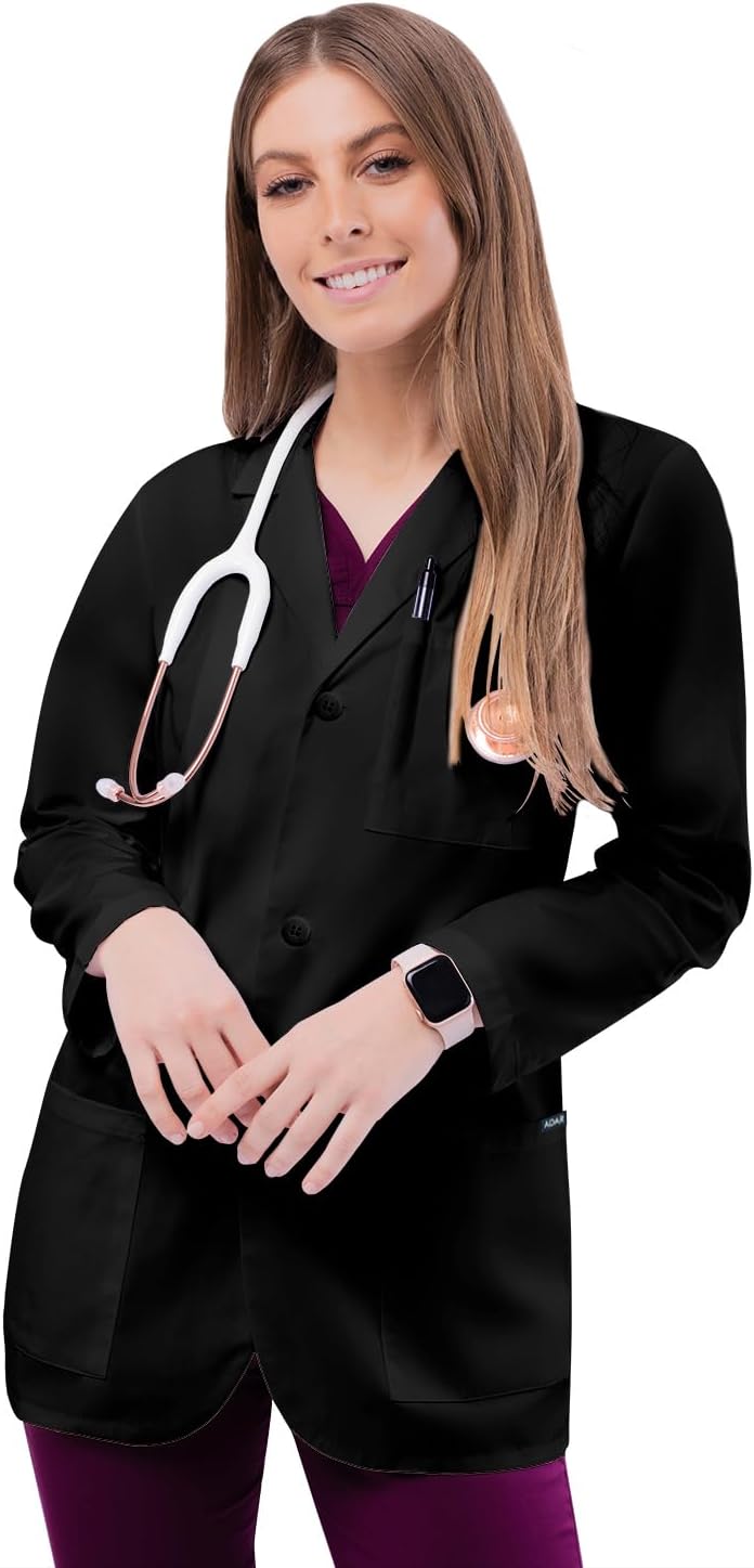 Adar Universal Unisex Lab Coats - Classic 31" Consultation Lab Coat
