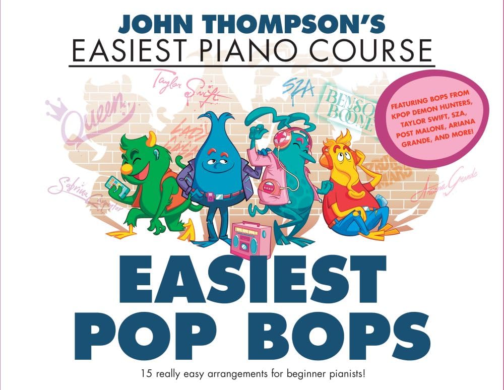 John Thompson’s Easiest Pop Bops. Piano Solo.: John Thompson’s Easiest Piano Course