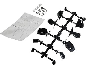 Amazon | 1/10 ｱｸｾｻﾘｰﾊﾟｰﾂｾｯﾄ(ﾀｲﾌﾟ3）ｻｲﾄﾞﾐﾗｰ各種[イーグル模型][#AP