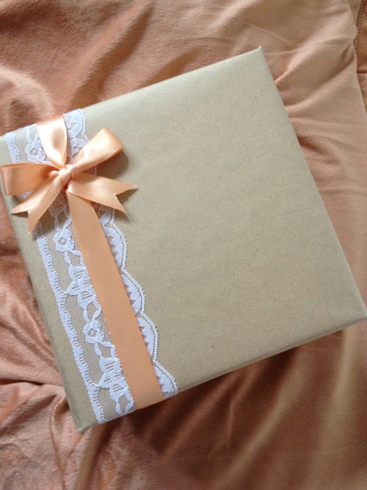 Ribreeze Peach Satin Ribbon - 1/4 Inch X 50 Yards, Double-Faced For Crafts, Weddings & Gifts