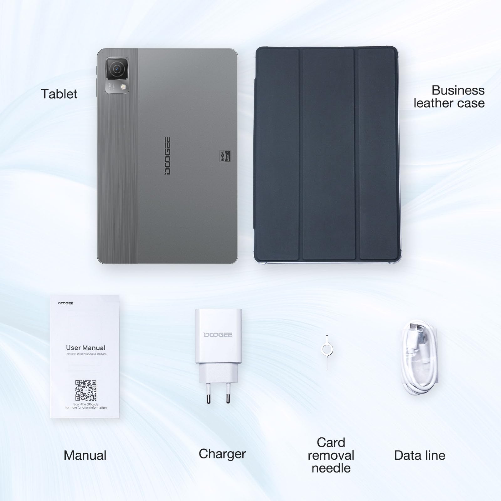 Androidタブレット本体 doogee t30 ultra Tablet Doogee T30 Ultra 11 12/256GB LTE Czarny (T30ULTRABLK