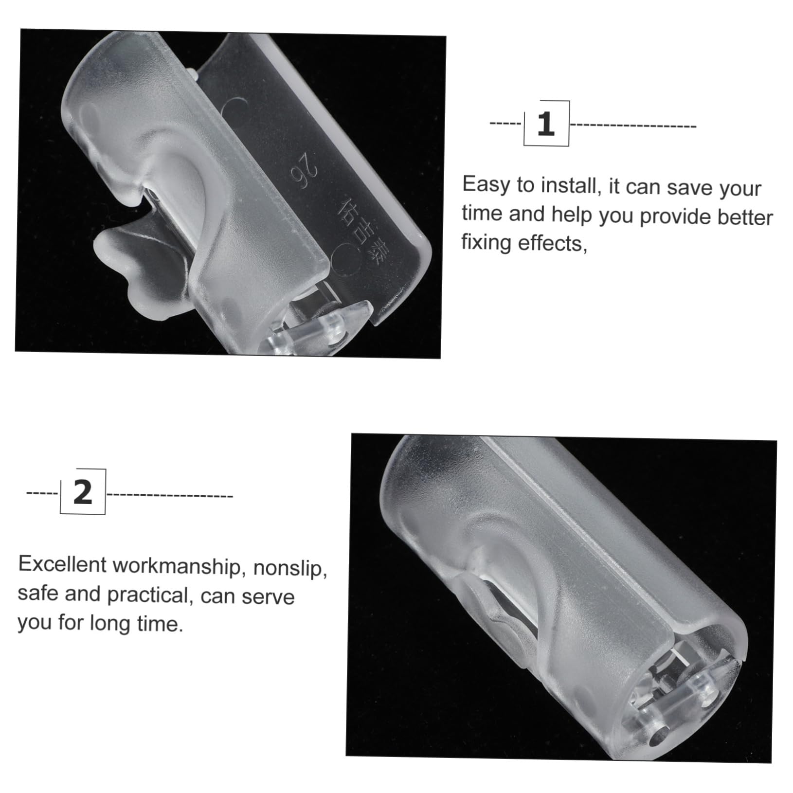 20 Clips Fixateurs De Drap De Lit Antidérapants en Abs Transparent Accessoires Universels pour Drap Housse Et Couette Fixation Pratique pour Chambre Et Canapé Facile À Installer
