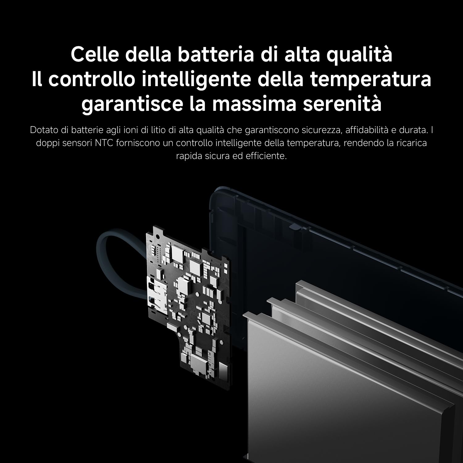Xiaomi 67W Power Bank 20000mAh, Caricatore Portatile USB-C, Carica Rapida | Ricarica rapida 67W, 20000mAh, cavo USB-C integrato. Ricarica bidirezionale — alimenta 3 dispositivi insieme.