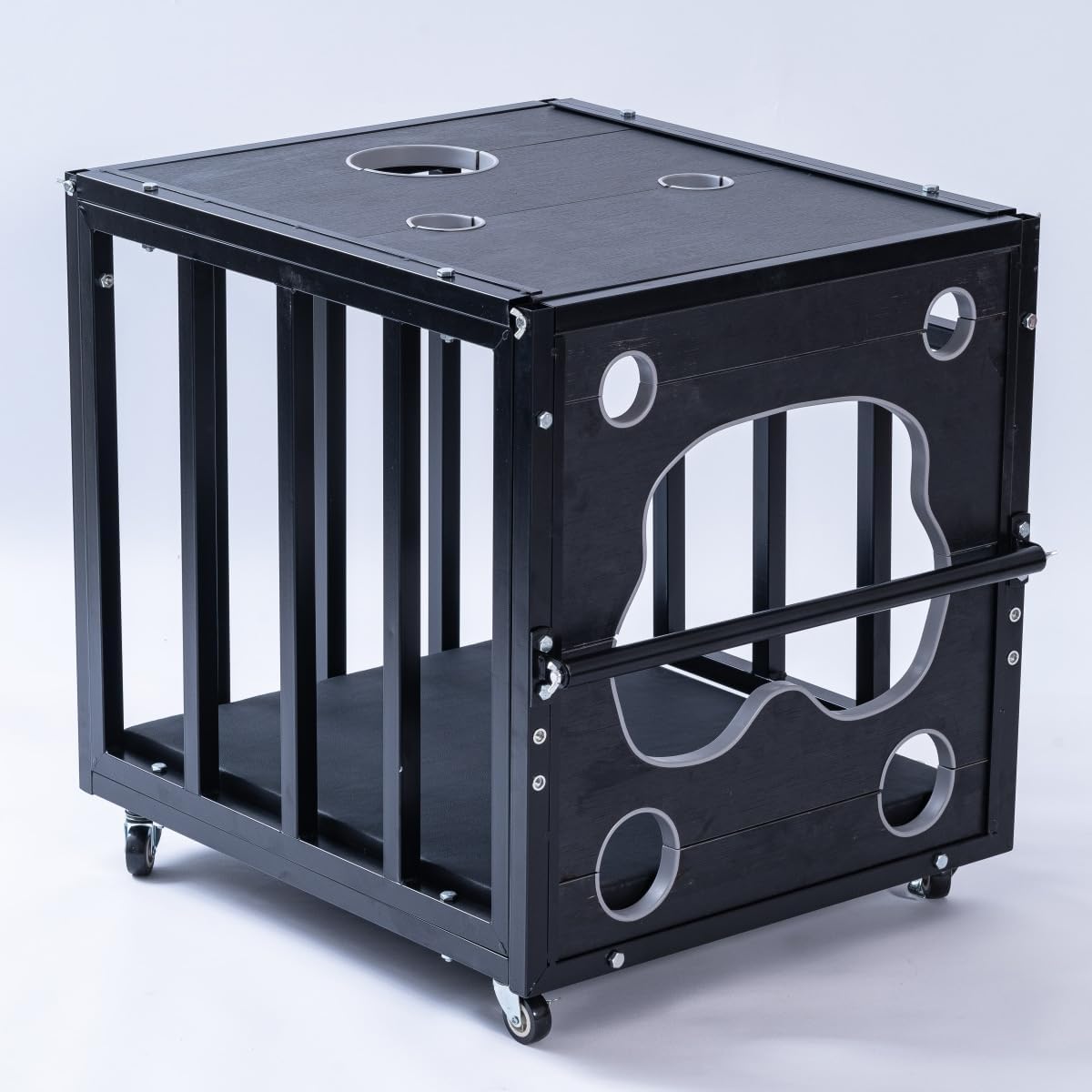 Hsdwerwh Men's One Color Sm Bondage Dog Cage Pillory Sm Cage Training With Handcuffs Collar Bdsm Restraint System Sm Sex Toys For Wo