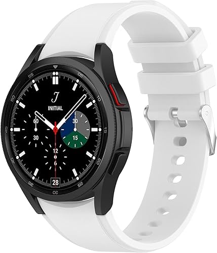 Miniatura 2 de Senter Correas de reloj para Samsung Galaxy Watch 4 y Galaxy Watch 4 Classic, correa de repuesto deportiva de silicona suave para Samsung Galaxy