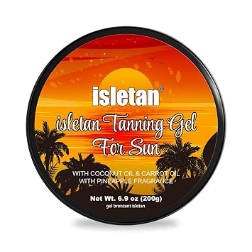 intensive tanning gel pineapple, tanning gel for outdoor sun & tanning bed