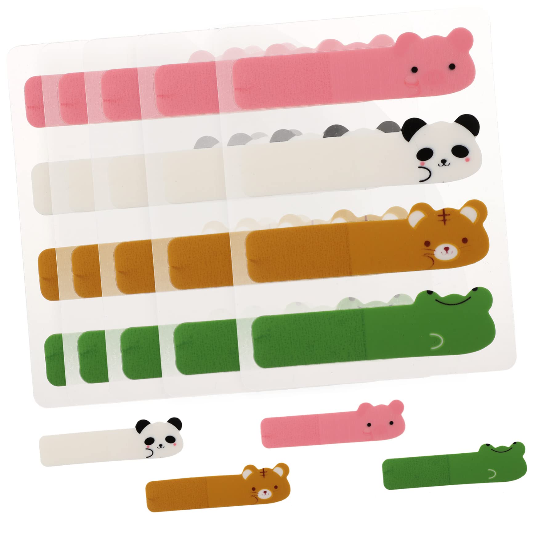 STOBOK 30packungen Bunte Seitenmarker Aus Transparentem Pet Selbstklebend Für Schule Und Büro Praktische Haftnotizen Für Organisation Und Notizen Stilvolle Und Praktische Lesezeichen