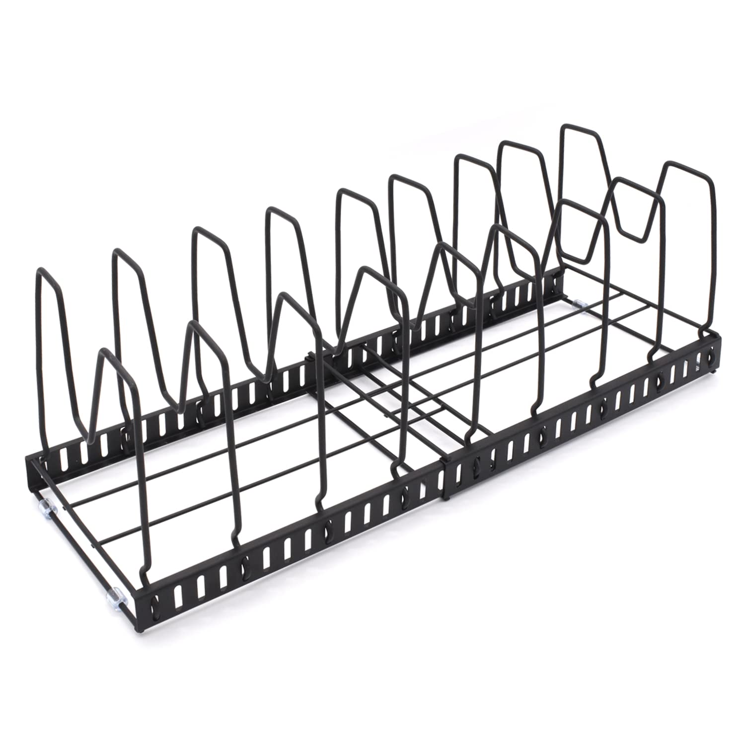 joeji's Kitchen Porta Pentole Salvaspazio Organizer 9 Porta Padelle Cassetto Organizer per Pentole e Padelle