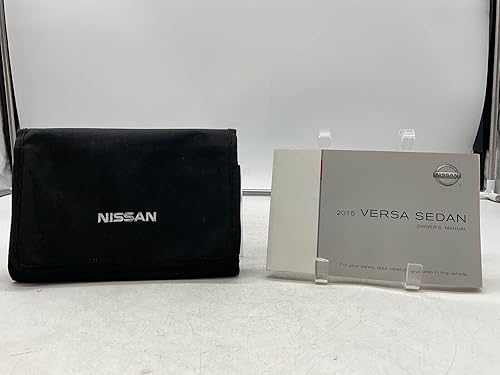 Miniatura 3 de 2019 Nissan Versa Sedan Owners Manual Set with Case OEM I02B28011