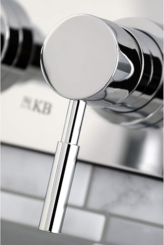 Miniatura 19 de Kingston Brass KS8115DL - Grifo de baño de montaje en pared de una sola manija, bronce aceitado Oil Rubbed Bronze,Mate negro,Cromo pulido,cepillado