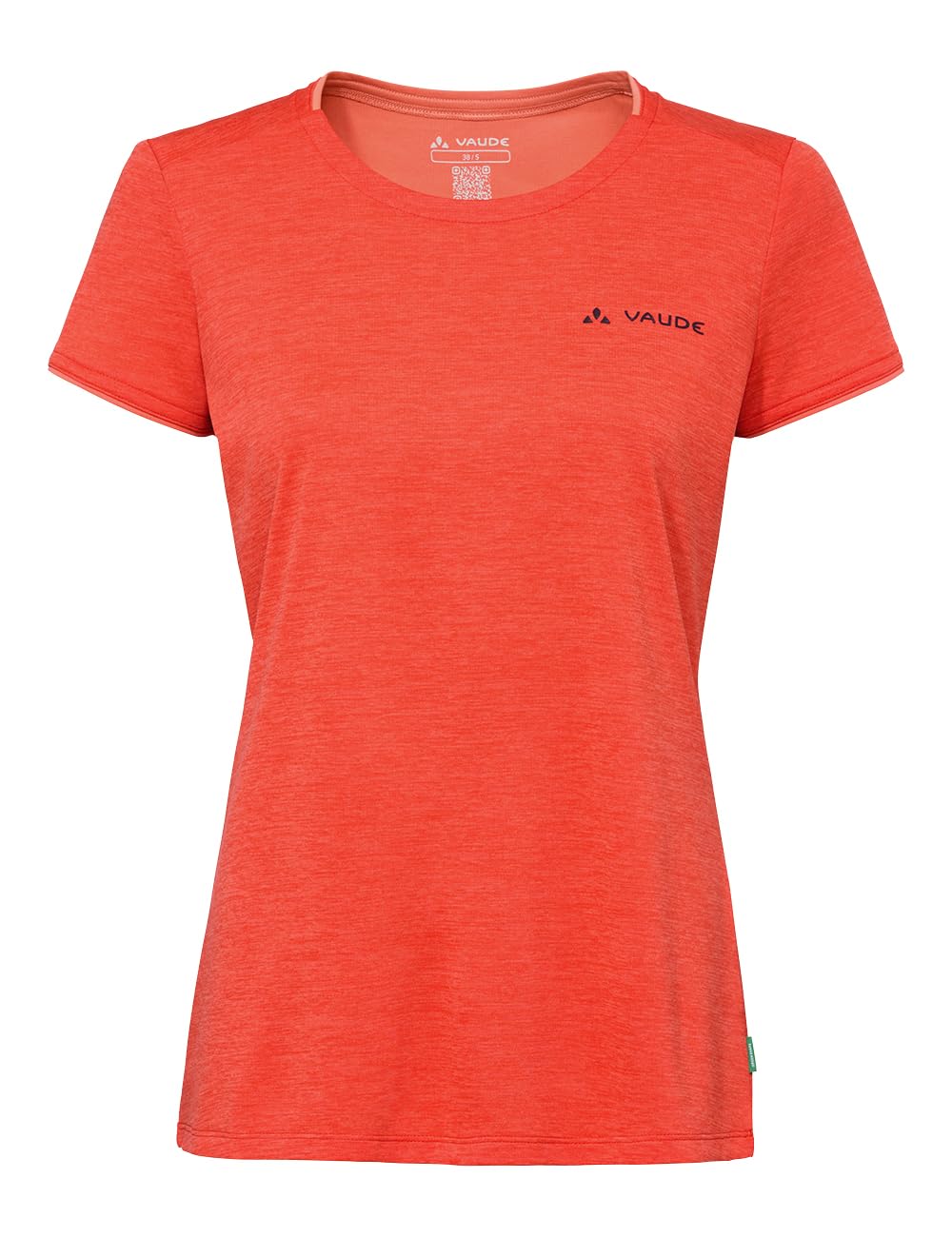 VAUDE Damen Essential T-Shirt, Funktionsshirt, perfekt als Baselayer, atmungsaktiv, pflegeleicht und schnelltrocknend