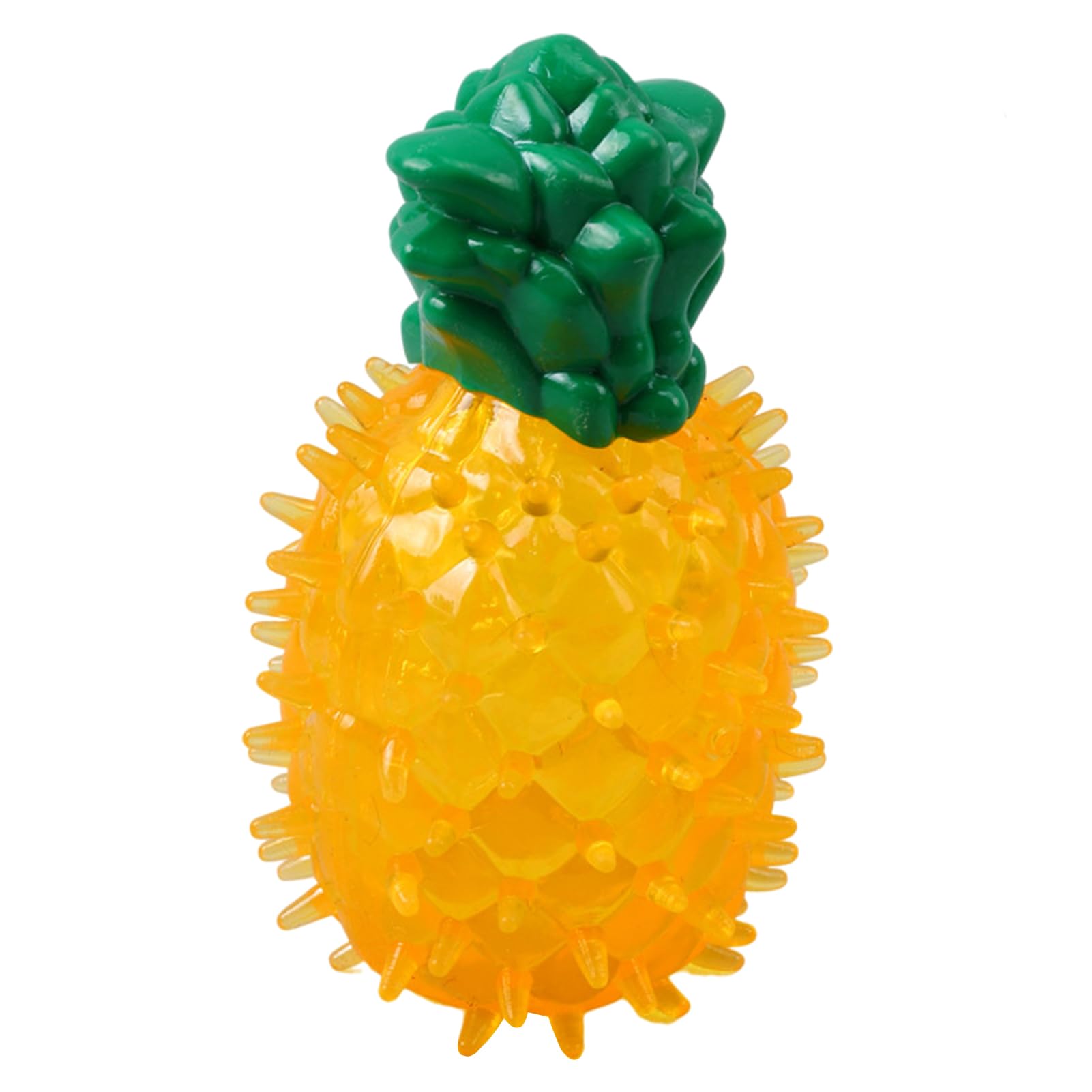 Qikam Cooling Dog Toy, Pet Teether Cooling Chew Toys, Freezable Teething Toy For Puppies, Watermelon Lemon Pineapple Shape Freeze Interactive Toys, Dog Treat Training Tools For Small And Medium