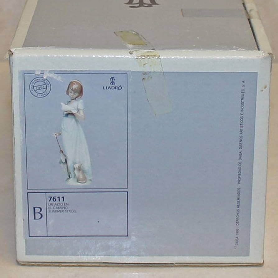 Amazon.com: Lladro Figurine: 7611 Summer Stroll : Home & Kitchen