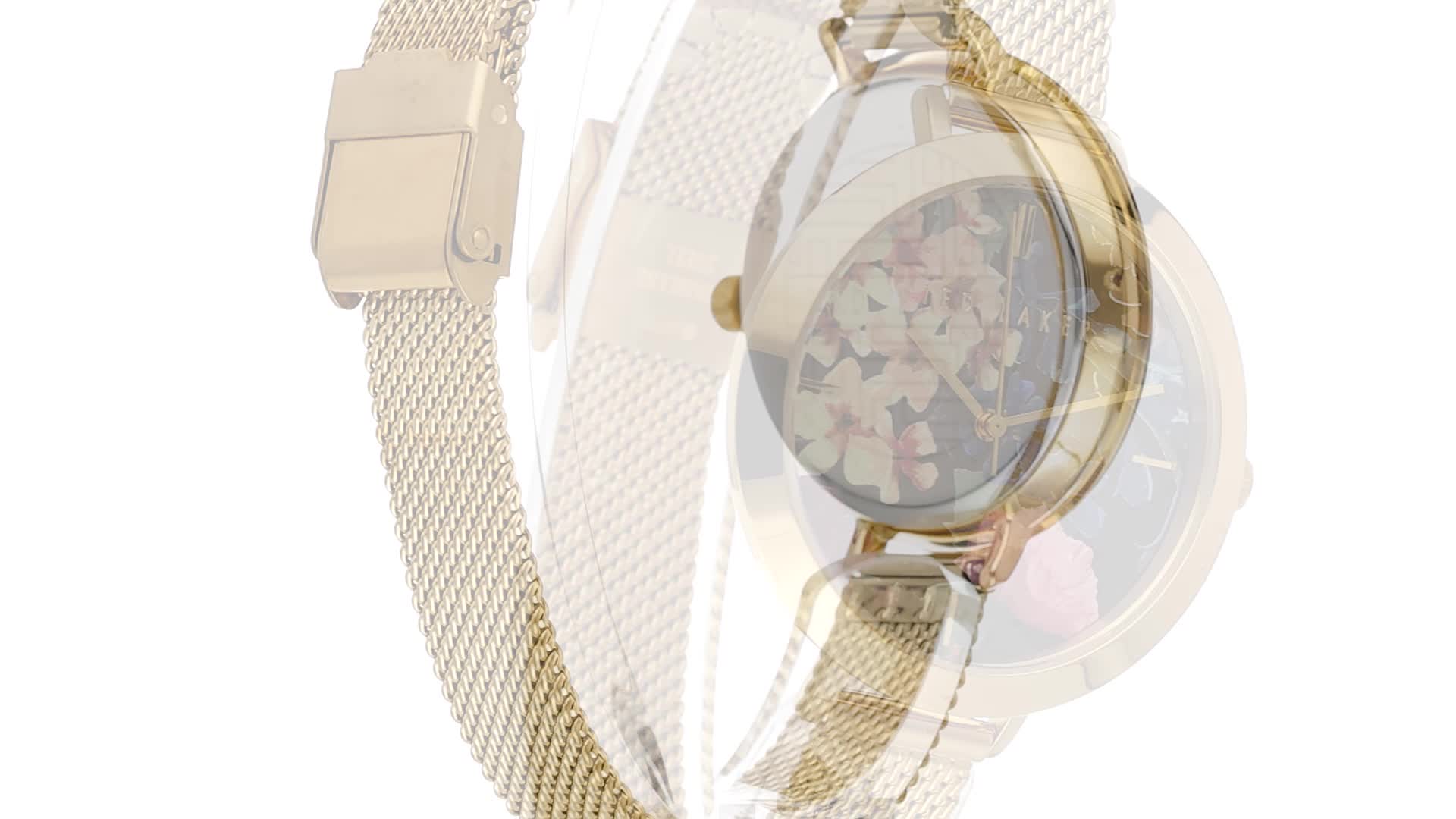 Ted Baker Gold and Silver Women\'s Watch TED BAKER Rose Gold Tone Tessye Watch Watch Rose gold tone  main image 4