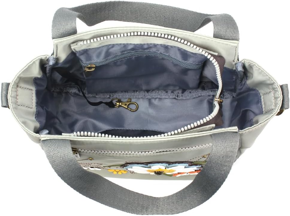 CHALA Venture Mini Carryall - RFID Protected Nylon Bag with Adjustable Crossbody Strap - Image 5