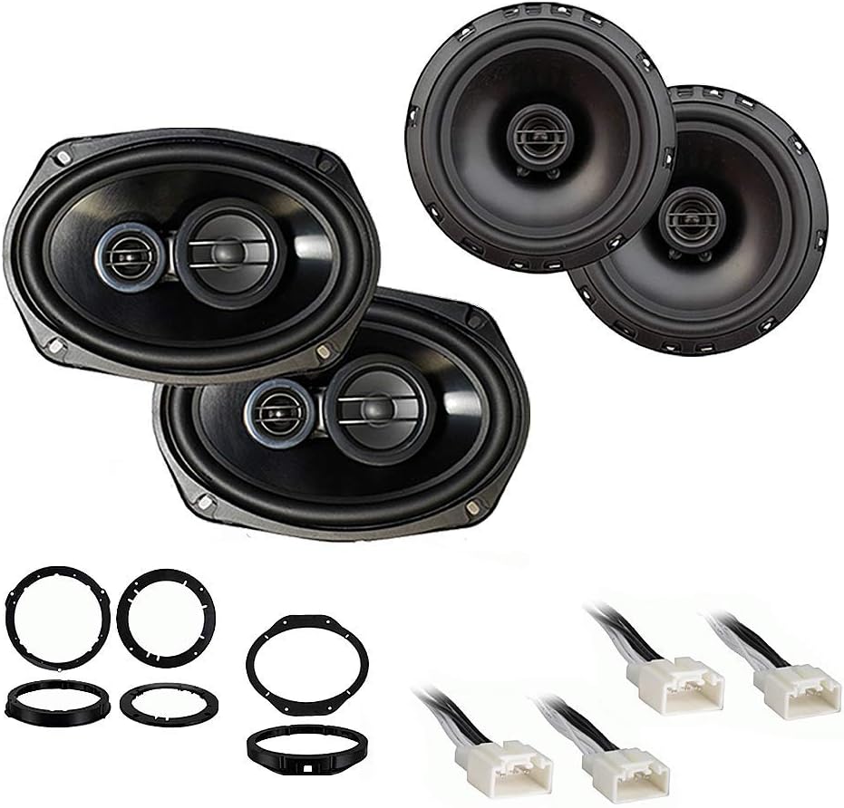 Harmony Audio HA-R65 Compatible with Ford Explorer 2016-2019 Bundled with HA-R69 Factory Speaker Replacement Package