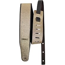 Basso Guitar Strap Classic Glitter Series CLA45 Gold