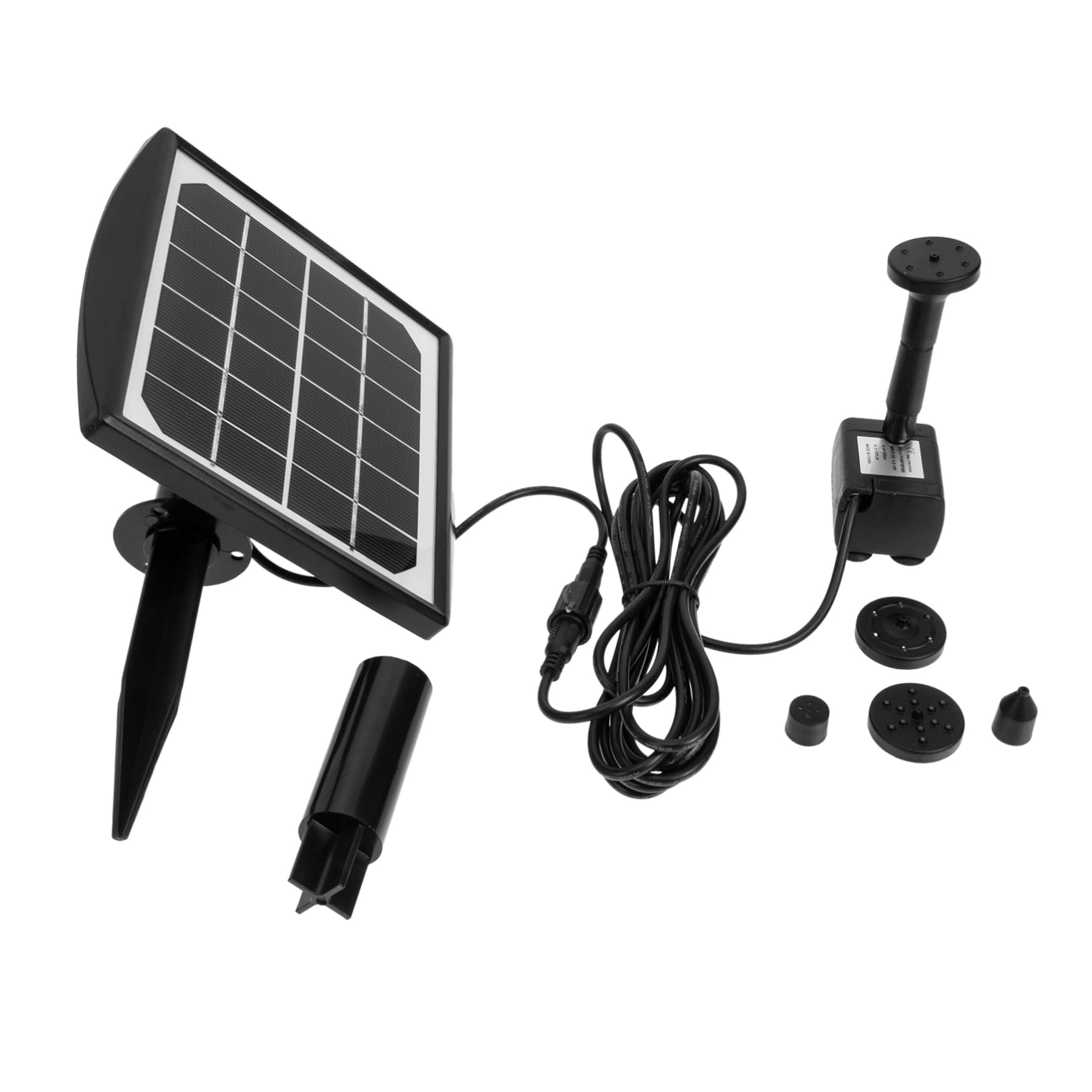 Kit solaire pour étang : purifiez et décorez votre bassin sans fil
