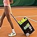 Portable Tennis Ball Machine,Programmable Training Device with Remote Control, Adjustable Speed and Spin,Large Capacity,Battery Operated,Suitable for Beginners and Professionals