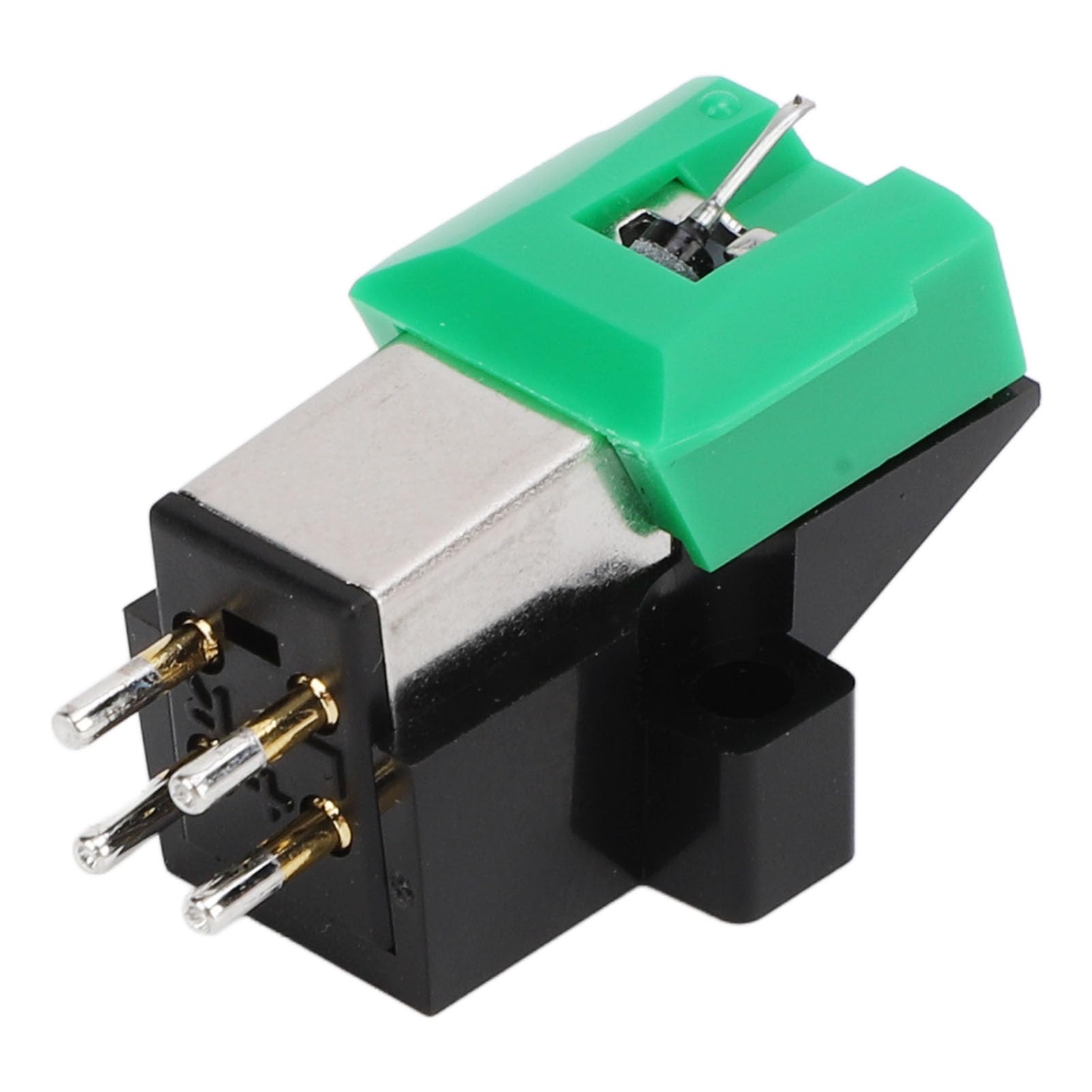 AMONIDA Cartucho Giratorio con Imán Móvil VM95E, Lápiz óptico de para Audiófilos, Barra de Aguja de Aluminio de Frecuencia de 20-22000Hz, 1 Paquete
