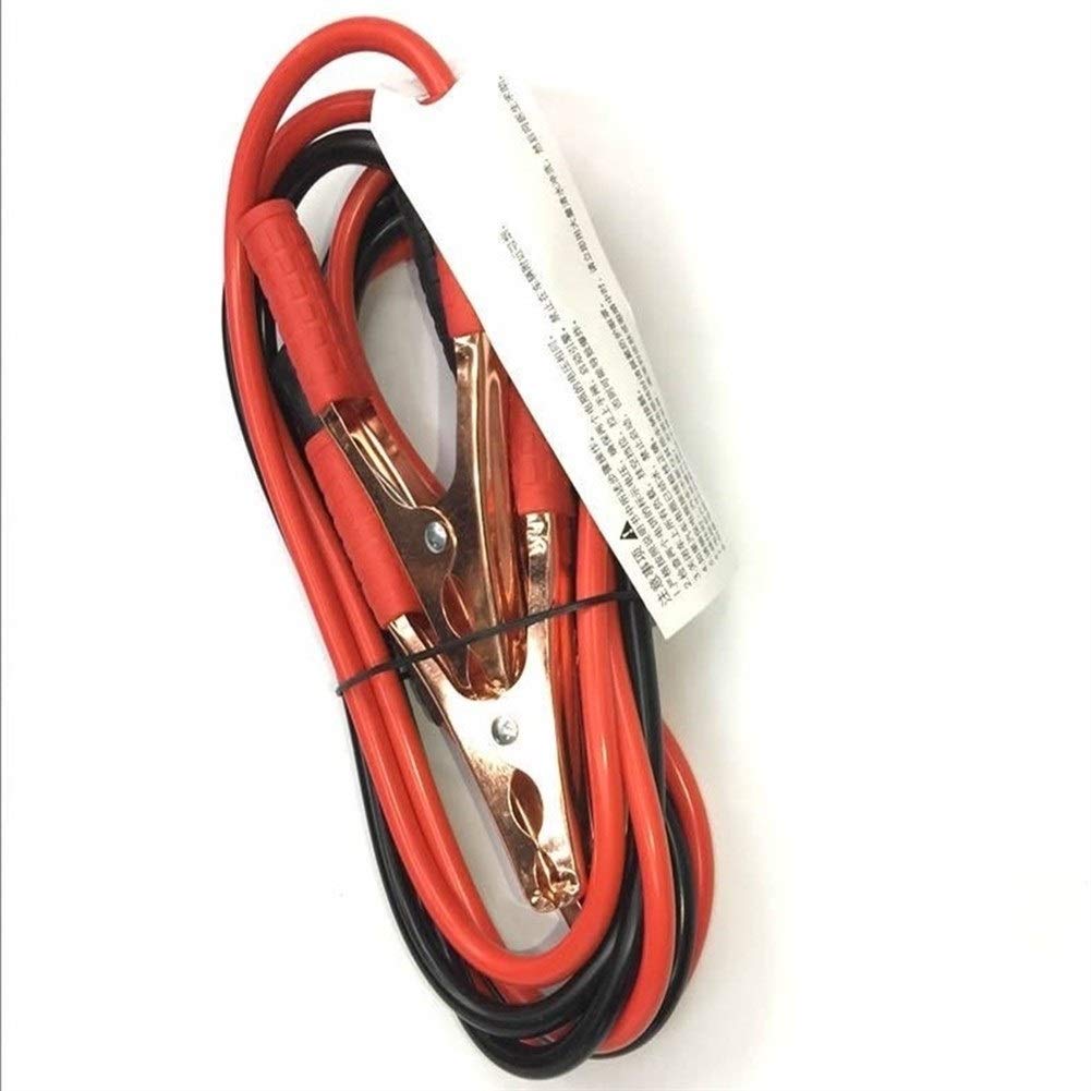 Cable Puente para Coche Furgoneta camión, Cables Puente de batería de Coche Hechos de Cobre 2,2 m (500a 2,2 m)