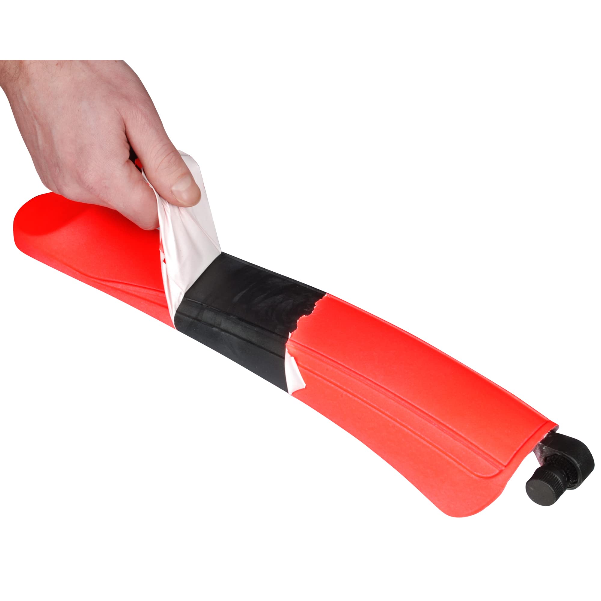 Foliatec Sprühfolie Auto Felgenfolie Sprüh Lack Set, Abziehbar, Gute Deckkraft, für KFZ, Haus, Garten, Neon Rot, 400 ml (4er Pack)