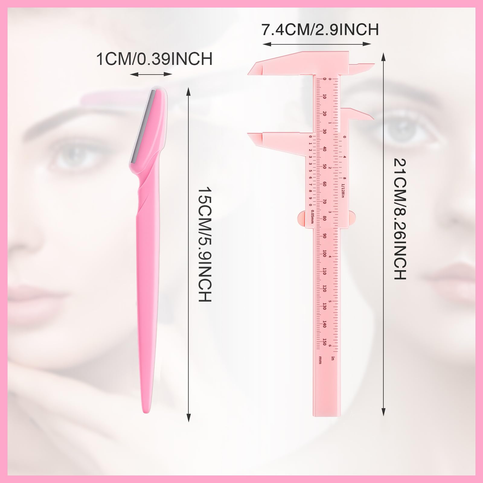 Eyebrow Ruler Kit - Precise Microblading Measurement -4
