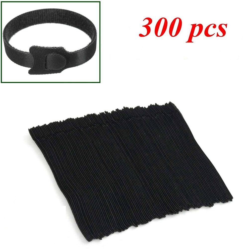 Opaski kablowe, opaski na zamek błyskawiczny Zwaln Opaski zaciskowe, opaski zaciskowe 12 x 200 mm Nylonowe opaski zaciskowe wielokrotnego użytku z otworami na oczka, zestaw 100 sztuk, czarne