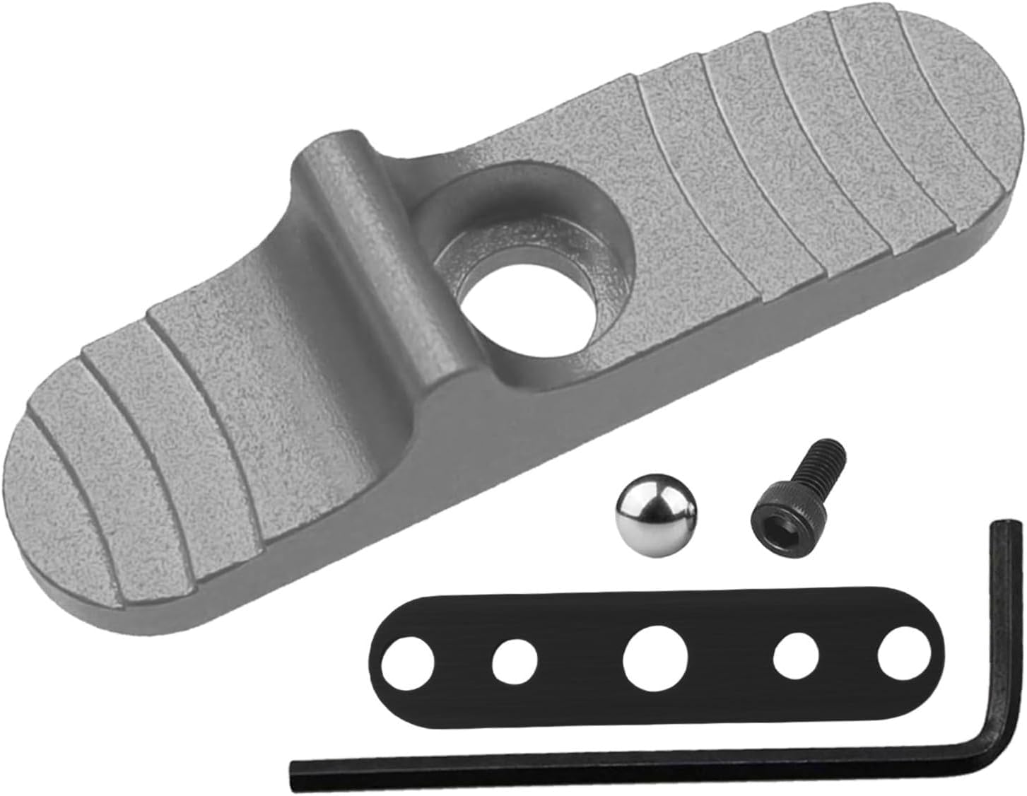 Enhanced Slide Safety for Mossberg 500 590 835 930 Shockwave Accessories Aluminum 5 Color Option (Silver)