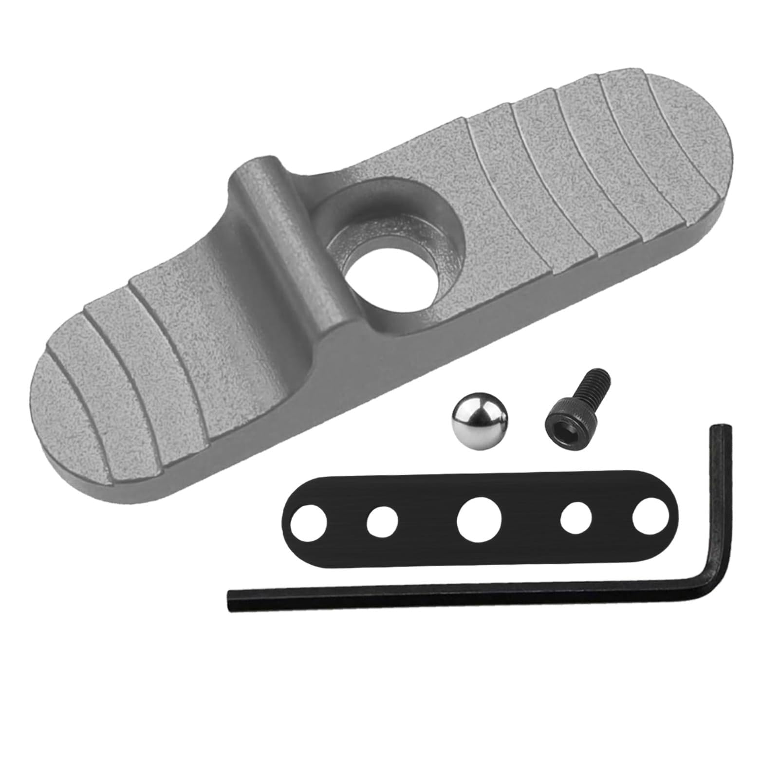 Enhanced Slide Safety for Mossberg 500 590 835 930 Shockwave Accessories Aluminum 5 Color Option (Silver)