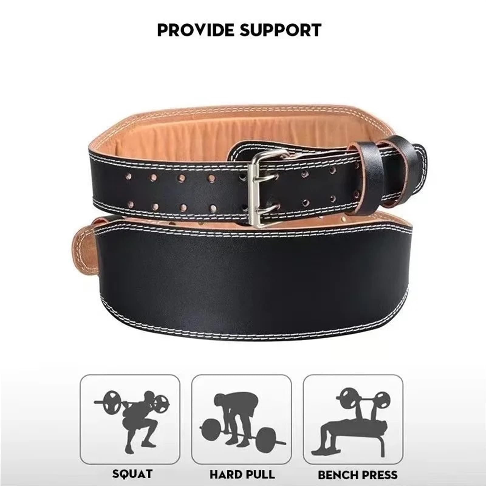 Cintura Sollevamento Pesi Cintura fitness for bodybuilding | Cintura da palestra for allenamento con bilanciere e manubri, protezione in vita for powerlifting