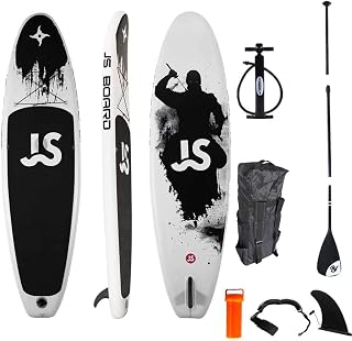 SHENGXUAN Inflatable Stand-up Surfboard 335x82x15cm Racing Stand Up Paddle Board | Adjustable Paddle | Air Pump | Repair Kit | Premium Leash | Carry Backpack