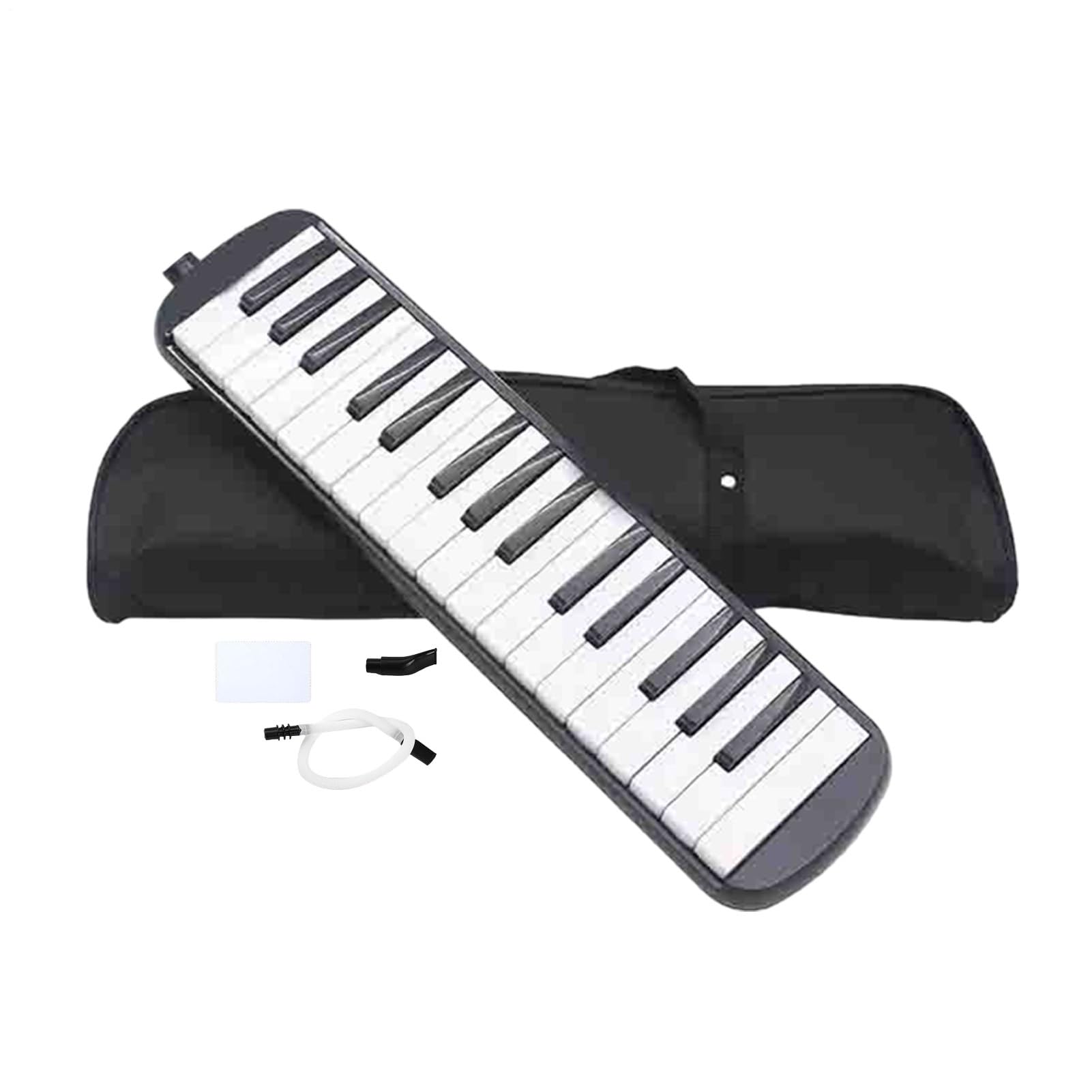 Melodica Instrument à clavier – Piano à air à 32 touches, boîte de conversation avec embouchure, orgue musical éducatif | Dispositif sûr et fiable pour débutants, intermédiaires, avancés, adultes et