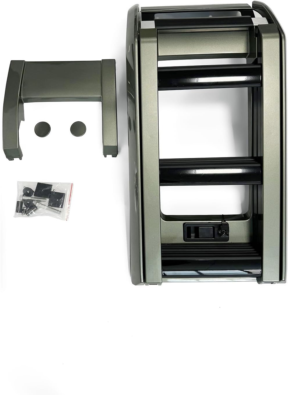 Pangea Green Side Access Ladder Roof Step fit for LR Defender 110 90 130 2020-2026