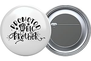 Promoted to Big Brother Button, 2.25" Round Pinback Button