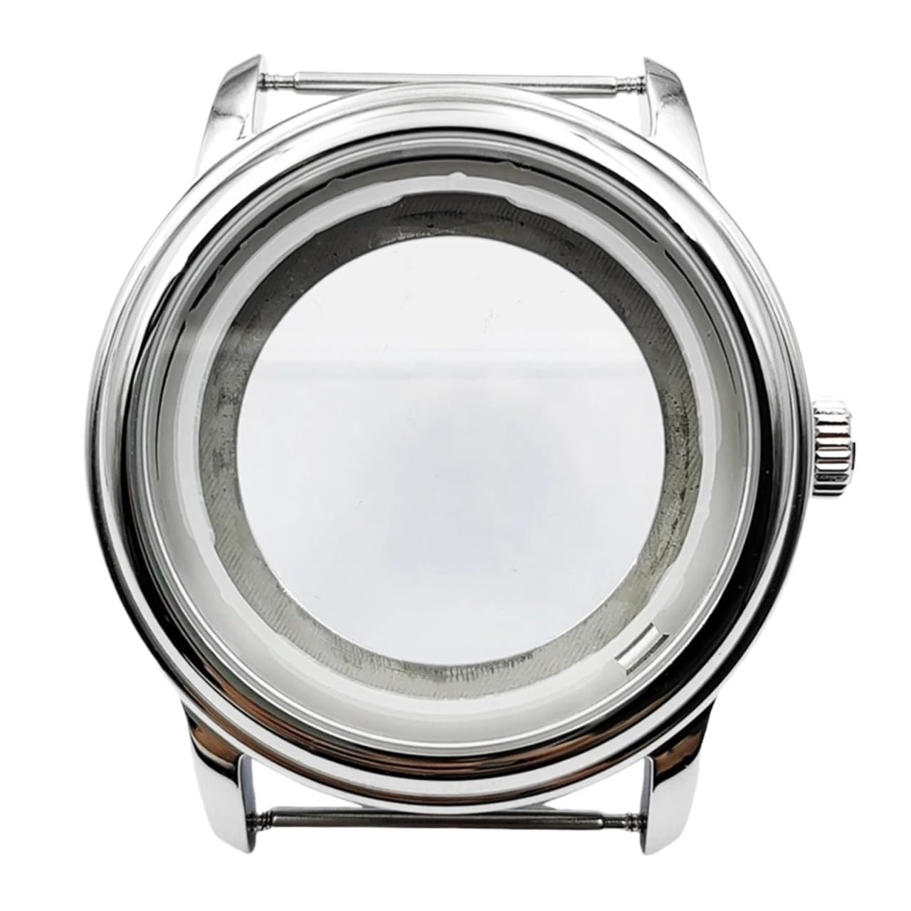 Boîtier de montre NH35 en acier inoxydable massif anti-choc de 40mm
