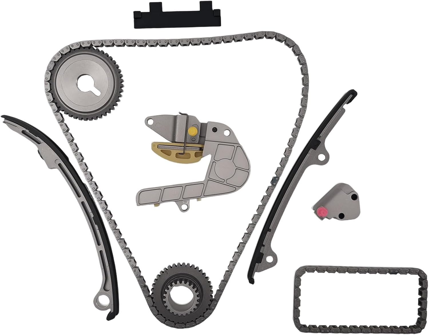 maXpeedingrods Timing Chain Kit for Nissan Altima Sentra X-Trail 2.5L 2002-2006 9-4212S 76133