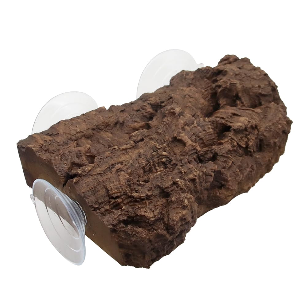 Turtle Basking Platform with Suction Cups Floating Climbing Rest Terrace Aquarium Ornament Rock Landscaping Decor