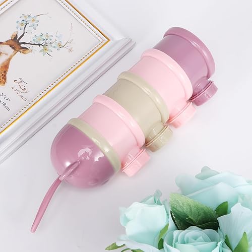 Miniatura 8 de 2 unids Baby Formula mam Baby Biberones de Fórmula para Bebé Recipientes de Fórmula de Viaje Dispensador de Leche en Polvo Dispensador de Leche en