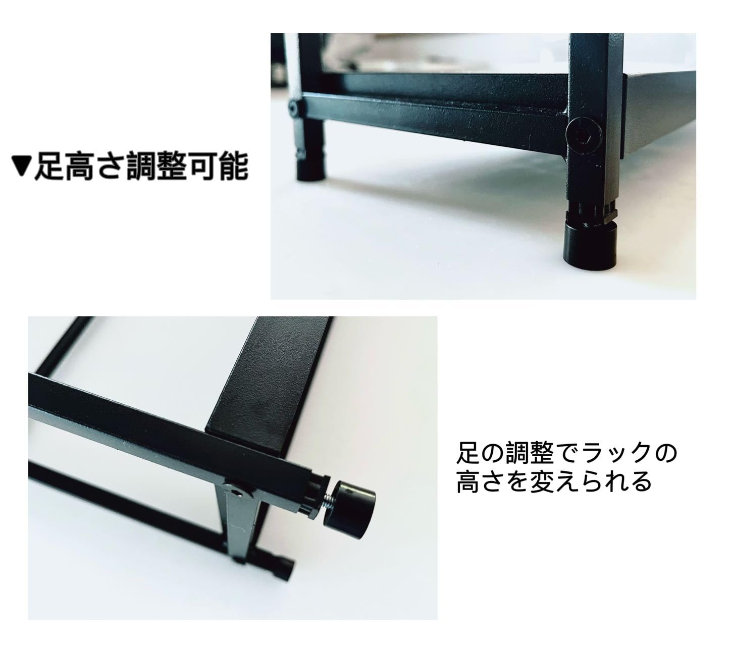 Amazon｜LUCKYSHIN コンロ奥ラック3段 コンロ横収納ラック 調味料