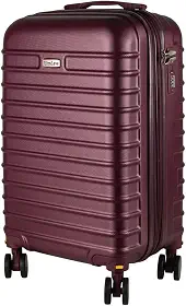 Mala de Bordo 10KG Expansível Padrão Anac Giratória Fan (Vinho Fan)